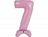   7 25" Pastel Pink  