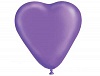 Сердце 10" Кристалл Фиолетовое /Ит