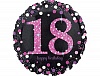� 18" HB Sparkling Birthday 18 pink S55