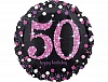 � 18" HB Sparkling Birthday 50 pink S55