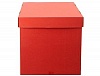 Коробка д/надутых шар 60х60х60см красная