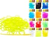 Набор цветных резиночек для детского творчества, 600 шт (одноцветные).