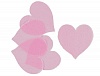 Конфетти Сердце 2,5см розовое 20гр